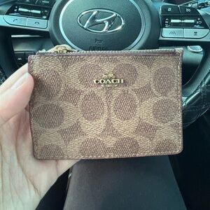 Coach Brown Leather Wallet
